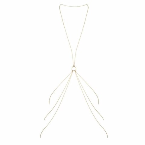 Łańcuszki na ciało ósemka - Bijoux Indiscrets Magnifique 8 Body Chain Gold Bijoux Indiscrets Łańcuszki na ciało ósemka - Bijoux Indiscrets Magnifique 8 Body Chain Gold Bijoux Indiscrets