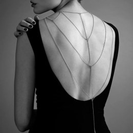 Łańcuszki na plecy i dekolt - Bijoux Indiscrets Magnifique Back & Cleavage Chain Gold Bijoux Indiscrets