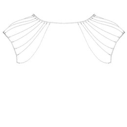 Łańcuszki na ramiona - Bijoux Indiscrets Magnifique Shoulder Jewelry Silver Bijoux Indiscrets