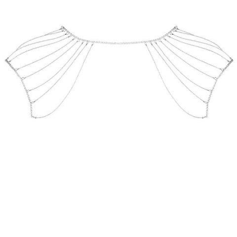 Łańcuszki na ramiona - Bijoux Indiscrets Magnifique Shoulder Jewelry Silver Bijoux Indiscrets Łańcuszki na ramiona - Bijoux Indiscrets Magnifique Shoulder Jewelry Silver Bijoux Indiscrets