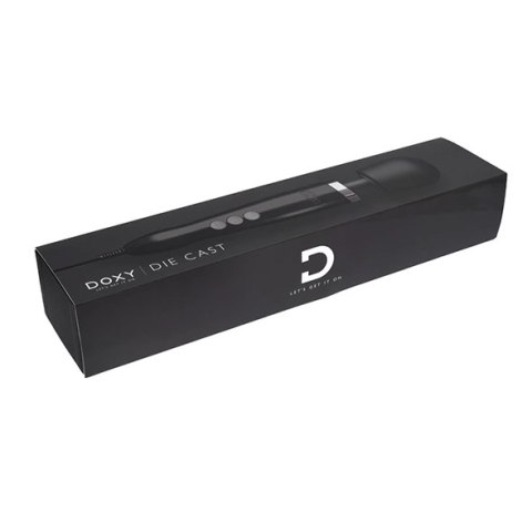 Masażer - Doxy Die Cast Wand Massager Black Doxy Masażer - Doxy Die Cast Wand Massager Black Doxy