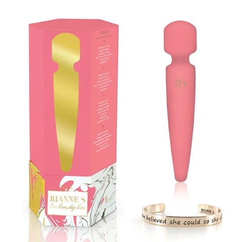 Masażer - RS Essentials Bella Mini Body Wand Coral Rianne S Masażer - RS Essentials Bella Mini Body Wand Coral Rianne S
