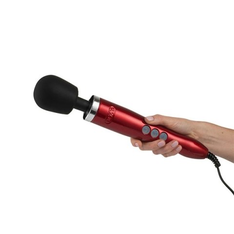 Masażer sieciowy - Doxy Die Cast Wand Massager Red Doxy Masażer sieciowy - Doxy Die Cast Wand Massager Red Doxy
