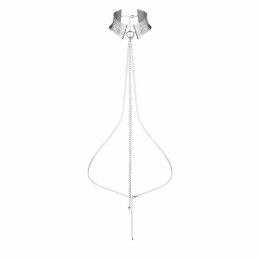 Obroża - Bijoux Indiscrets Desir Metallique Collar Silver Bijoux Indiscrets