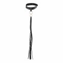 Obroża - Bijoux Indiscrets Maze Tassel Choker Black Bijoux Indiscrets