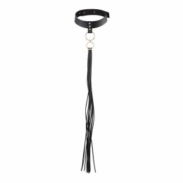 Obroża - Bijoux Indiscrets Maze Tassel Choker Black Bijoux Indiscrets
