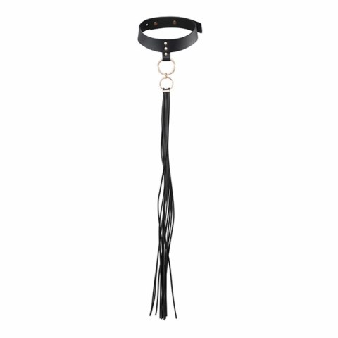 Obroża - Bijoux Indiscrets Maze Tassel Choker Black Bijoux Indiscrets Obroża - Bijoux Indiscrets Maze Tassel Choker Black Bijoux Indiscrets