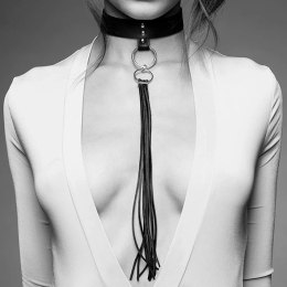 Obroża - Bijoux Indiscrets Maze Tassel Choker Black Bijoux Indiscrets
