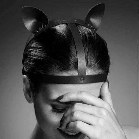Opaska z uszami - Bijoux Indiscrets Maze Head Piece Black Bijoux Indiscrets Opaska z uszami - Bijoux Indiscrets Maze Head Piece Black Bijoux Indiscrets