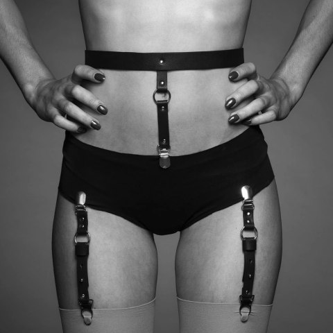 Pas na talię i paski do podwiązek - Bijoux Indiscrets Maze Suspender Belt Black Bijoux Indiscrets Pas na talię i paski do podwiązek - Bijoux Indiscrets Maze Suspender Belt Black Bijoux Indiscrets