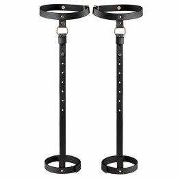 Pasek na nogę - Bijoux Indiscrets Maze Back Leg Garter Black Bijoux Indiscrets