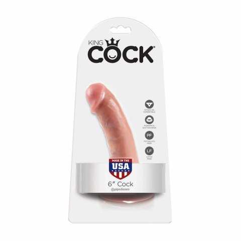 Penis dildo - King Cock 6 Inch Flesh King Cock Penis dildo - King Cock 6 Inch Flesh King Cock