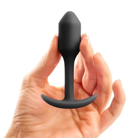 Plug analny - B-Vibe Snug Plug 1 Black B-Vibe Plug analny - B-Vibe Snug Plug 1 Black B-Vibe