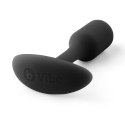 Plug analny - B-Vibe Snug Plug 1 Black B-Vibe