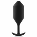 Plug analny - B-Vibe Snug Plug 4 Black B-Vibe