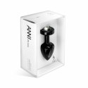 Plug analny - Diogol Anni Round Black & Black 25 mm Diogol
