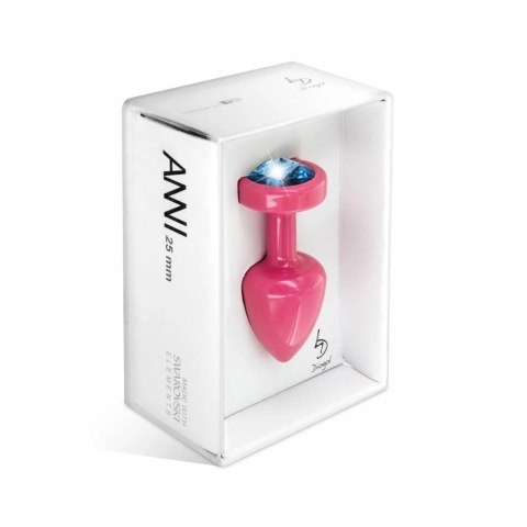 Plug analny - Diogol Anni Round Pink & Blue 25 mm Diogol Plug analny - Diogol Anni Round Pink & Blue 25 mm Diogol