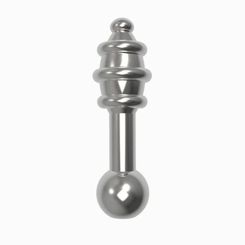 Plug analny dildo wibrujące - Diogol Jaz NH Vibrating Dildo Anal Plug 35mm Diogol