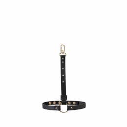 Podwiązki - Bijoux Indiscrets Maze Shorts Garter Black Bijoux Indiscrets