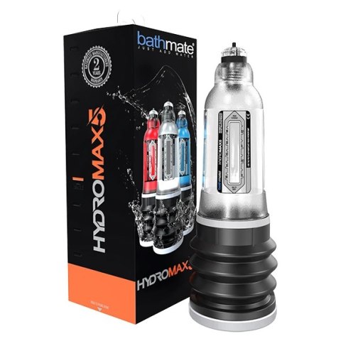 Pompka powiększająca penisa - Bathmate Hydromax5 Crystal Clear Bathmate Pompka powiększająca penisa - Bathmate Hydromax5 Crystal Clear Bathmate