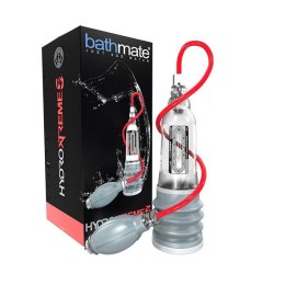 Pompka powiększająca penisa + zestaw akcesoriów - Bathmate Hydroxtreme5 Crystal Clear Bathmate