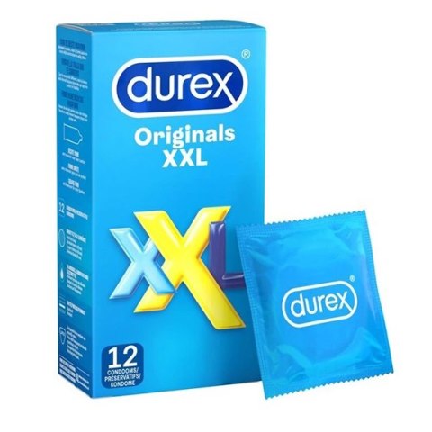 Prezerwatywy - Durex Originals XXL 12 szt Durex Prezerwatywy - Durex Originals XXL 12 szt Durex