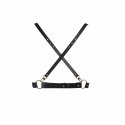 Uprząż - Bijoux Indiscrets Maze X Harness Black Bijoux Indiscrets