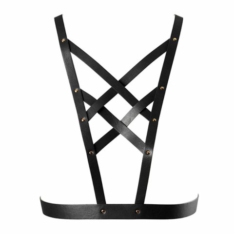 Uprząż - Bijoux Indiscrets Maze Net Cleavage Harness Black Bijoux Indiscrets Uprząż - Bijoux Indiscrets Maze Net Cleavage Harness Black Bijoux Indiscrets