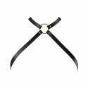 Uprząż na dekolt - Bijoux Indiscrets Maze Chest Thin Harness Black Bijoux Indiscrets