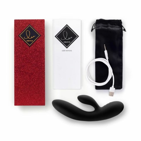 Wibrator - FeelzToys Lea Black (Glitter) FeelzToys Wibrator - FeelzToys Lea Black (Glitter) FeelzToys