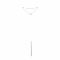 Wisiorek jak pejcz - Bijoux Indiscrets Magnifique Tickler Pendant Silver Bijoux Indiscrets
