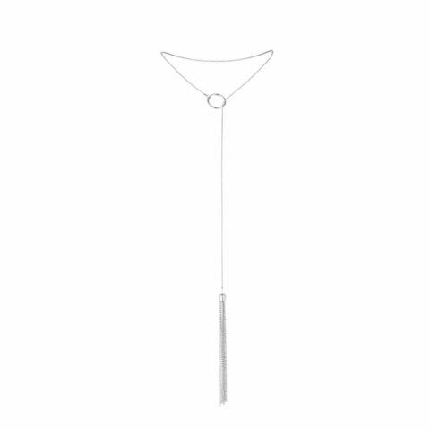 Wisiorek jak pejcz - Bijoux Indiscrets Magnifique Tickler Pendant Silver Bijoux Indiscrets
