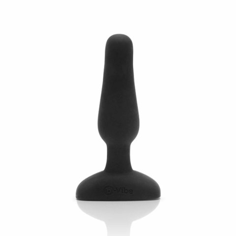 Zdalnie sterowany plug analny - B-Vibe Novice Plug Black B-Vibe Zdalnie sterowany plug analny - B-Vibe Novice Plug Black B-Vibe