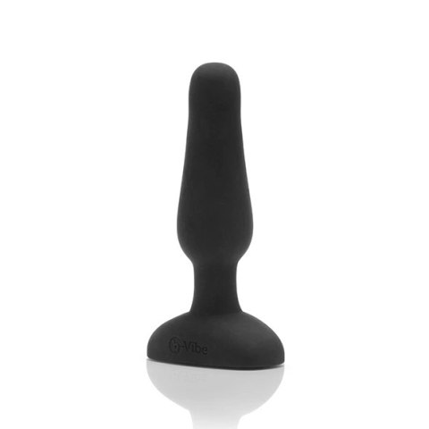 Zdalnie sterowany plug analny - B-Vibe Novice Plug Black B-Vibe Zdalnie sterowany plug analny - B-Vibe Novice Plug Black B-Vibe