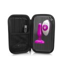Zdalnie sterowany plug analny - B-Vibe Novice Plug Fuchsia B-Vibe