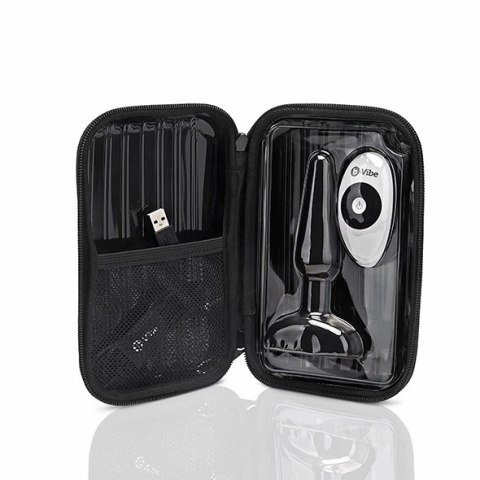 Zdalnie sterowany plug analny - B-Vibe Trio Plug Black B-Vibe Zdalnie sterowany plug analny - B-Vibe Trio Plug Black B-Vibe