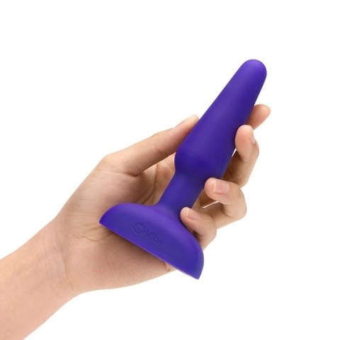 Zdalnie sterowany plug analny - B-Vibe Trio Plug Purple B-Vibe Zdalnie sterowany plug analny - B-Vibe Trio Plug Purple B-Vibe