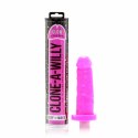 Zestaw do klonowania penisa fosforyzujący - Clone A Willy Kit Glow-in-the-Dark Pink Clone A Willy