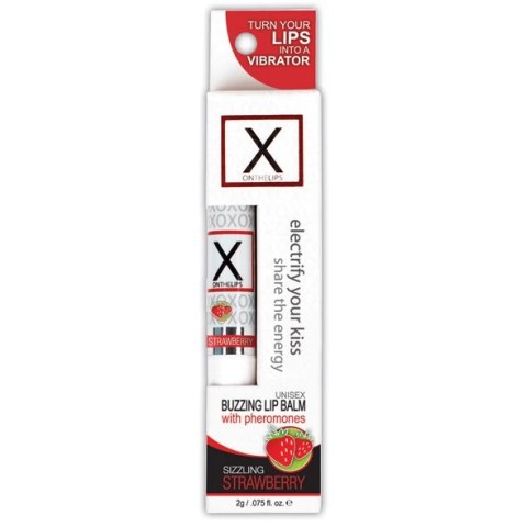 Balsam do ust - Sensuva X On The Lips Strawberry Sensuva Balsam do ust - Sensuva X On The Lips Strawberry Sensuva