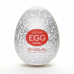 Japoński masturbator - Tenga Keith Haring Egg Party 1szt Tenga