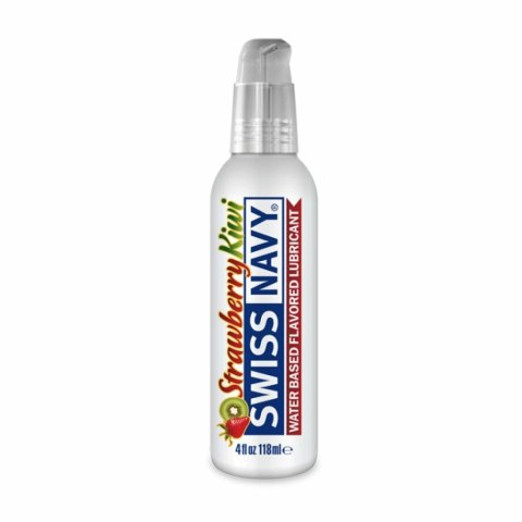 Lubrykant smakowy - Swiss Navy Strawberry Kiwi Lubricant 118 ml Truskawka z Kiwi Swiss Navy