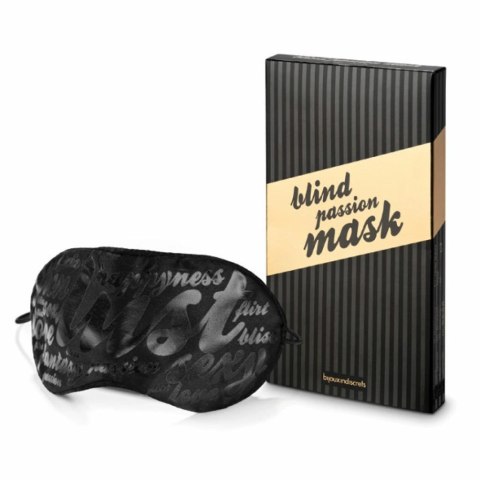 Maska na oczy - Bijoux Indiscrets Blind Passion Mask Bijoux Indiscrets Maska na oczy - Bijoux Indiscrets Blind Passion Mask Bijoux Indiscrets