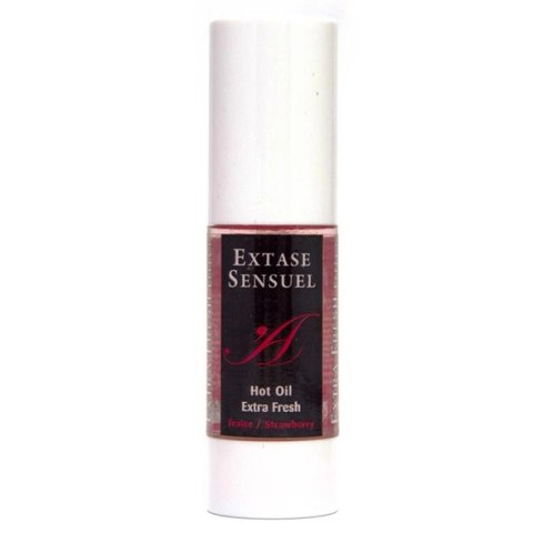 Olejek stymulujący rozgrzewający - Extase Sensuel Hot Oil Extra Fresh Strawberry 30 ml Extase Sensuel Olejek stymulujący rozgrzewający - Extase Sensuel Hot Oil Extra Fresh Strawberry 30 ml Extase Sensuel