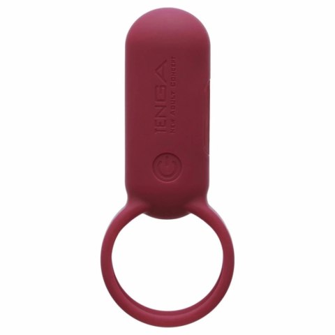 Pierścień wibrujący - Tenga SVR Smart Vibe Ring Carmine Tenga