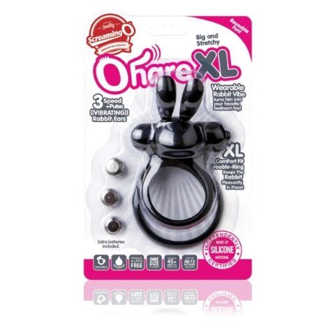 Pierścień wibrujący - The Screaming O The Ohare XL Black The Screaming O Pierścień wibrujący - The Screaming O The Ohare XL Black The Screaming O