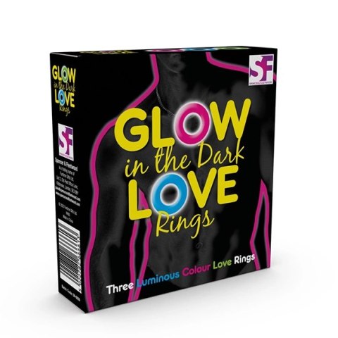 Pierścienie na penisa fosforyzujące - Glow in the Dark Love Rings Spencer & Fleetwood Pierścienie na penisa fosforyzujące - Glow in the Dark Love Rings Spencer & Fleetwood