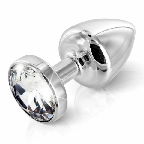 Plug analny - Diogol Anni Round Silver Plated 35 mm Diogol