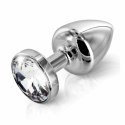Plug analny - Diogol Anni Round Stainless Steel 25 mm Diogol