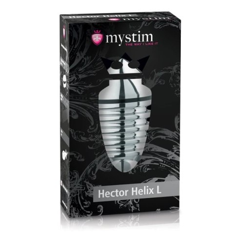 Plug analny do elektrostymulacji - Mystim Hector Helix L Mystim Plug analny do elektrostymulacji - Mystim Hector Helix L Mystim
