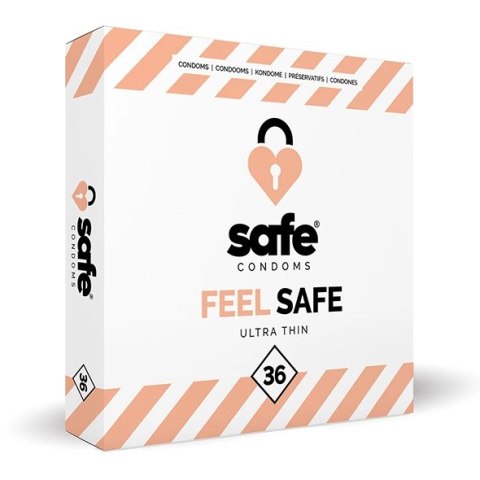 Prezerwatywy cienkie - Safe Feel Safe 36 szt Safe Prezerwatywy cienkie - Safe Feel Safe 36 szt Safe